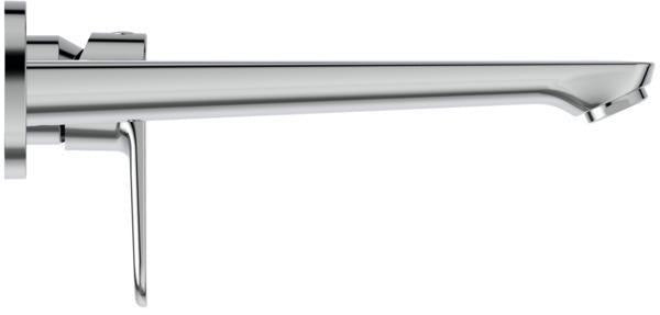 Ideal Standard Cerafine O Wand-Waschtischarmatur 224 mm Silk Black – Einhandhebelmischer