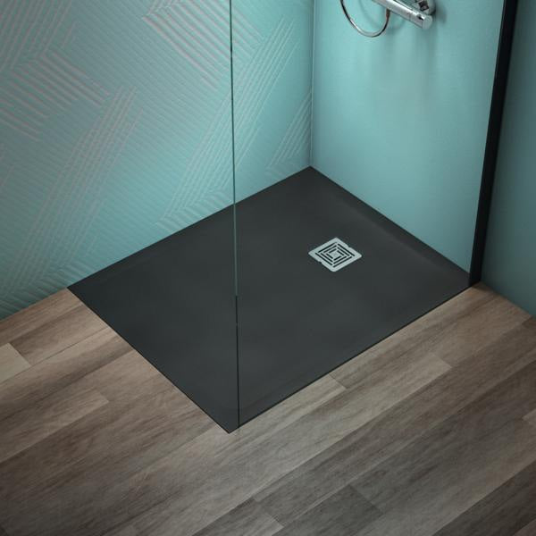 Ideal Standard Ultra Flat S+ Rechteck-Brausewanne 1000x800mm Mineralguss Weiß Matt