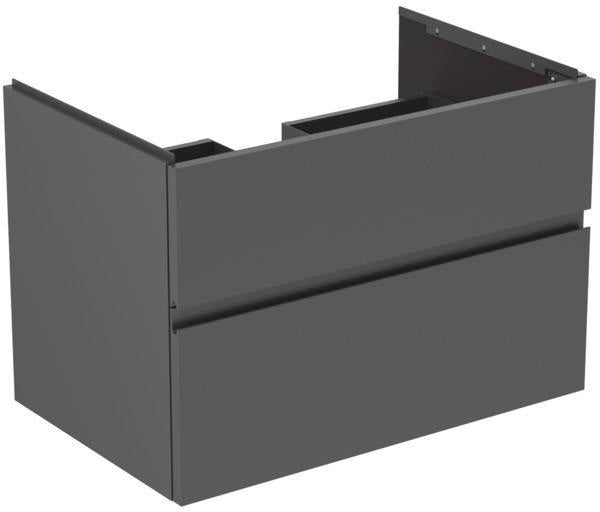 IDEAL STANDARD Finesse Möbelwaschtischunterschrank 800 mm mit 2 Auszügen, Greige matt