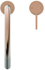 Ideal Standard Gusto Küchenarmatur 243 mm Ausladung Sunset Rose Einhebel-Spültischbatterie