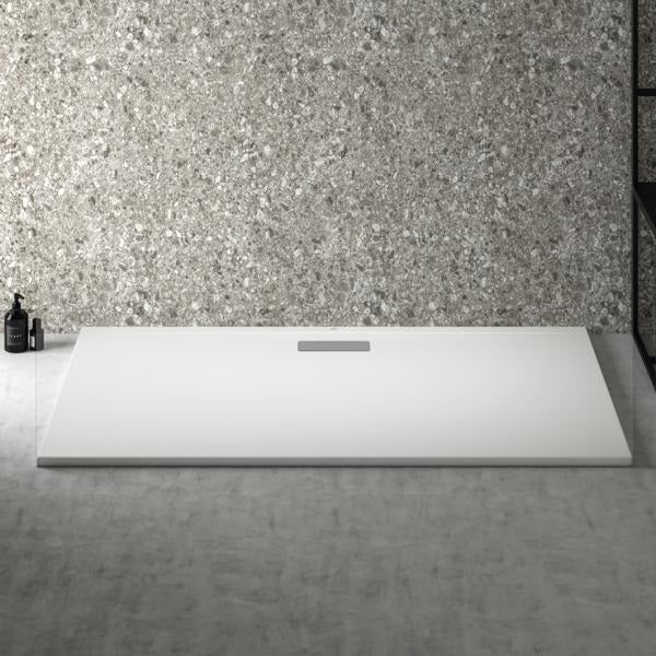 IDEAL STANDARD Ultra Flat New Rechteck-Brausewanne 1600x900x25 mm Weiß – bodenebener Einbau