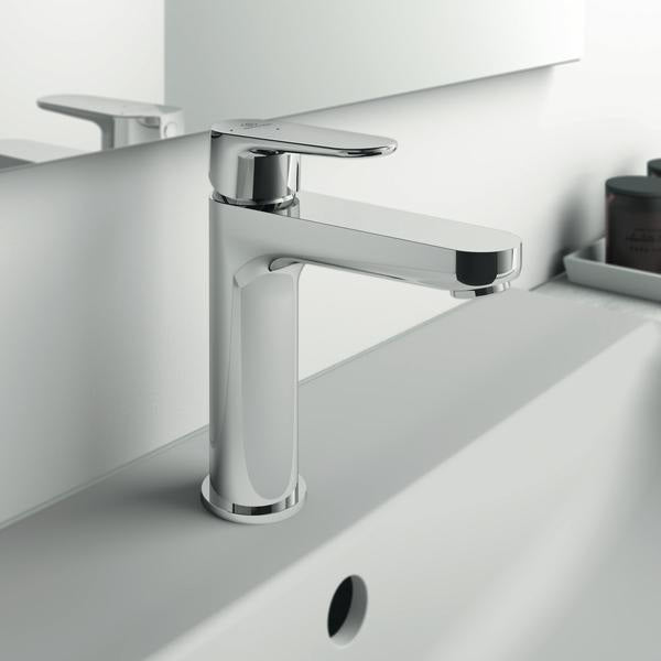 IDEAL STANDARD Cerafine O Waschtischarmatur H120 BlueStart Chrom ohne Ablaufgarnitur