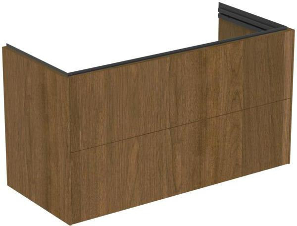 Ideal Standard Conca Möbelwaschtischunterschrank 1000x440mm 2 Auszüge Weiß Matt
