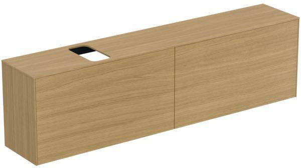 Ideal Standard Conca Waschtischunterschrank 1987 mm, 2 Auszüge, Push-Open, Weiß