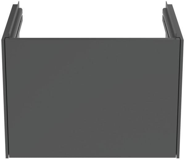 IDEAL STANDARD Conca Möbelwaschtischunterschrank 500 mm, 1 Auszug, Weiß Matt – Wandhängend mit Push-Open und Softclose