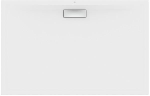 Ideal Standard Rechteck-Brausewanne Ultra Flat New 1400x900x25 mm Weiß – Bodenebener Einbau