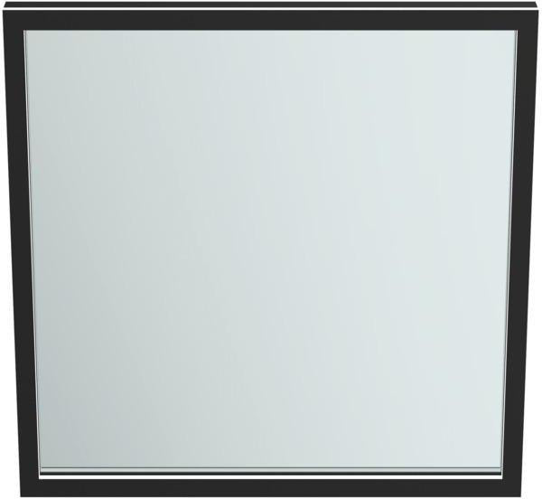 IDEAL STANDARD Conca Wandspiegel eckig 600x600 mm mit LED-Beleuchtung und Aluminiumrahmen