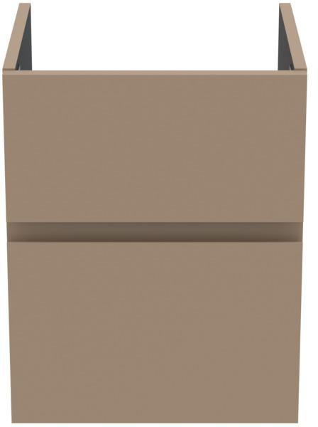 Ideal Standard Finesse Waschtischunterschrank 430 mm, 2 Auszüge, Greige matt, wandhängend