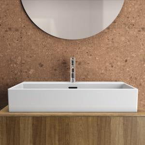 Ideal Standard Waschtisch Extra 700x450x150mm geschliffen Weiß mit 1 Hahnloch und Überlauf