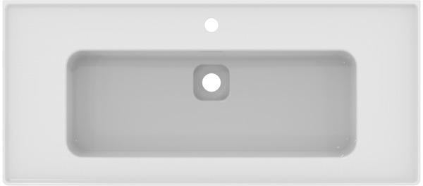 Ideal Standard Möbelwaschtisch Strada II, 1040x460x180 mm, 1 Hahnloch, Weiß