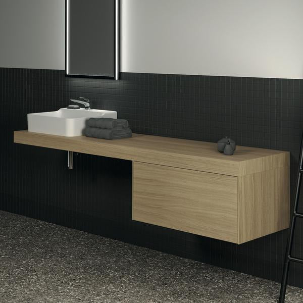 Ideal Standard Conca Konsole 1600x505x80 mm Weiß – Rechteckige Waschtischplatte