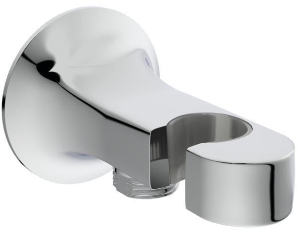 Ideal Standard La Dolce Vita Wandanschlussbogen Unterputz mit Brausehalter Chrom