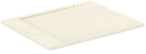 Ideal Standard Ultra Flat S i.life Brausewanne 1000x800x30mm Carraraweiß – Mineralguss mit Anti-Rutsch