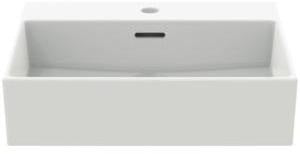 Ideal Standard Extra Aufsatzwaschtisch 500x450mm Weiß mit Überlauf und 1 Hahnloch