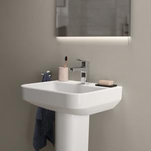 Ideal Standard i.life B Waschtisch 500x440mm, 1 Hahnloch, ohne Überlauf, Weiß