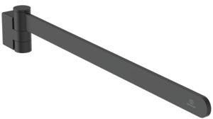 IDEAL STANDARD Handtuchstange Conca 447 mm Silk Black – Schwenkbar, Messing, Wandmontage