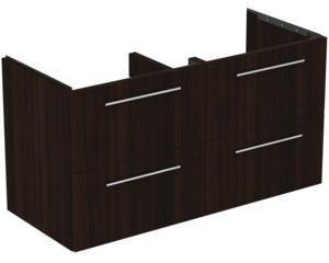 Ideal Standard i.life B Waschtischunterschrank 1200 mm, 4 Auszüge, Weiß matt, wandhängend