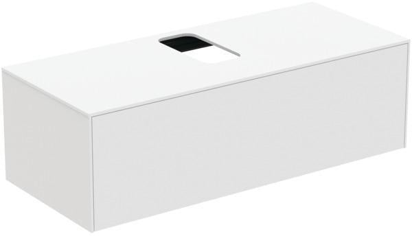 IDEAL STANDARD Conca WT-Unterschrank 1202 mm, 1 Auszug, Push-Open, Anthrazit