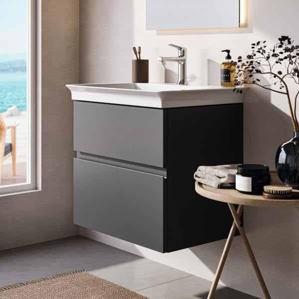 Ideal Standard La Dolce Vita Möbelwaschtisch 660 mm, 1 Hahnloch, mit Überlauf, Weiß