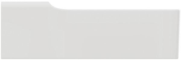 Ideal Standard Conca Aufsatzwaschtisch 1200x450x145mm geschliffen Weiß ohne Hahnloch