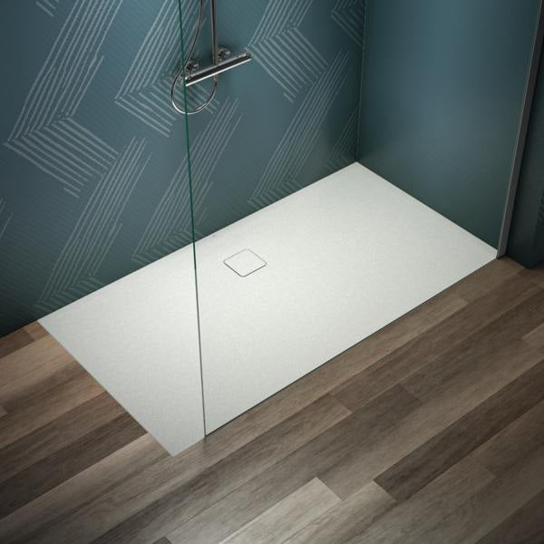 IDEAL STANDARD Ultra Flat Evo Rechteck-Brausewanne 1700x900x35 mm Seidenweiß mit Rutschhemmung