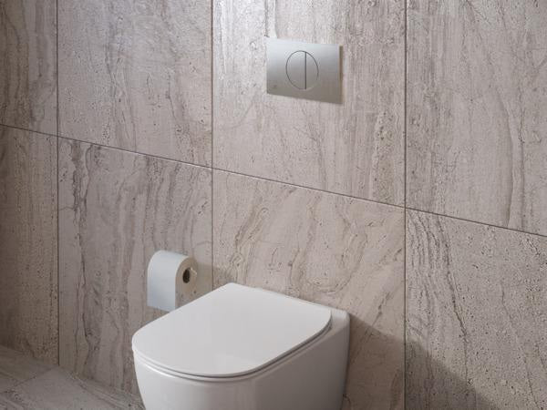 IDEAL STANDARD Oleas M5 Betätigungsplatte Schwarz – Mechanische 2-Mengen-Spültechnik