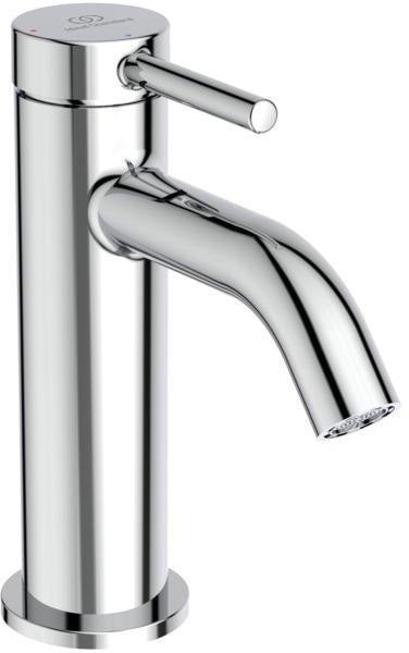 Ideal Standard Ceraline Nuovo Waschtischarmatur 105 mm mit Push-Open-Ventil und BlueStart Chrom