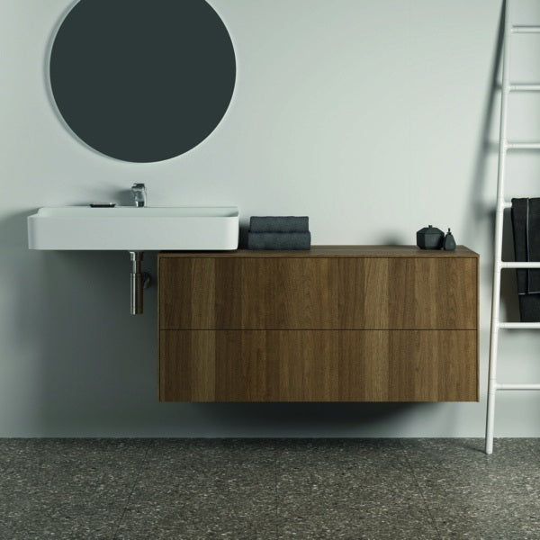 Ideal Standard WT-Unterschrank Conca 1202 mm, 2 Auszüge, Push-Open, Softclose, Weiß Matt