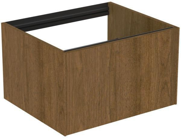 Ideal Standard Conca WT-Unterschrank 600 mm Eiche geflammt, 1 Auszug mit Push-Open
