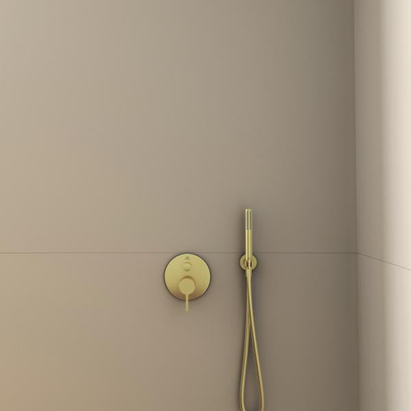 Ideal Standard Joy Badearmatur Unterputz Bausatz 2 in Brushed Gold – Einhandhebelmischer