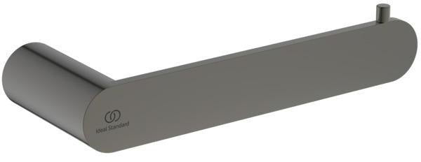 Ideal Standard Papierrollenhalter Conca, rund, Brushed Gold, Messing, verdeckte Befestigung