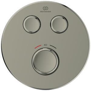 Ideal Standard Ceratherm Navigo 2 Brausethermostat Unterputz, 2 Verbraucher, rund, Chrom