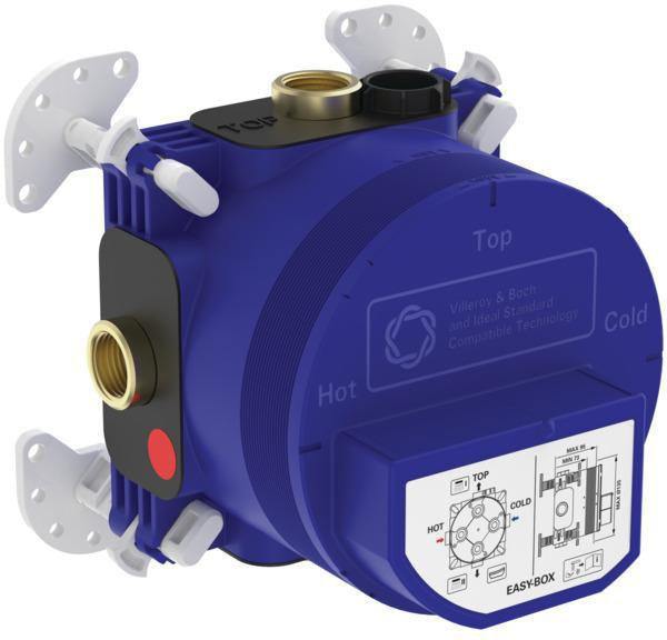 Ideal Standard Ceratherm Navigo Armaturen-Paket 03 Chrom – Brausethermostat & UP-Bausatz