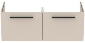 Ideal Standard i.life B Waschtischunterschrank 1200 mm Weiß matt mit 2 Auszügen