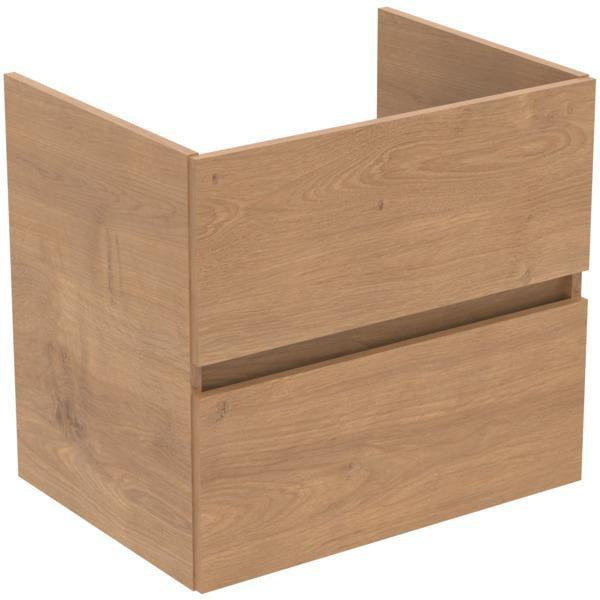Ideal Standard Eurovit+ Möbelpaket mit Waschtisch 51 cm, Unterschrank 50 cm und 2 Auszügen in Grau