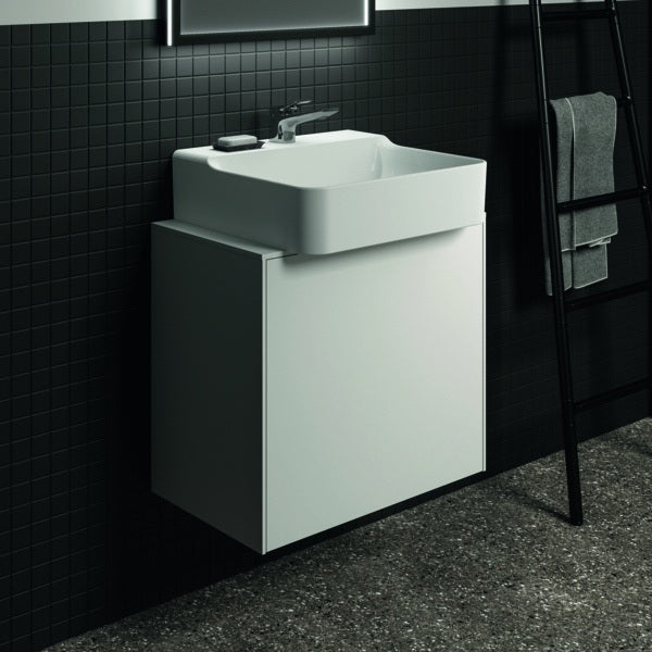 Ideal Standard Conca Waschtischunterschrank Eiche geflammt 602 mm mit Auszug und Push-Open