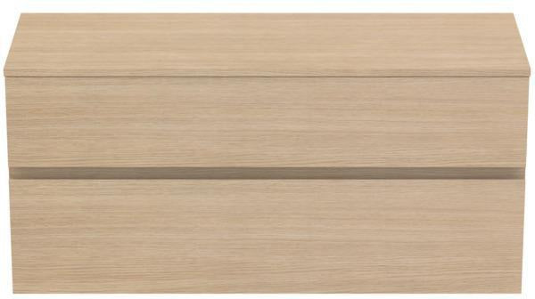 Ideal Standard Finesse Waschtischunterschrank 1202 mm, 2 Auszüge, Greige Matt
