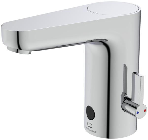 IDEAL STANDARD Ceraplus Sensor-Waschtischarmatur, batteriebetrieben, Ausladung 116 mm, Chrom