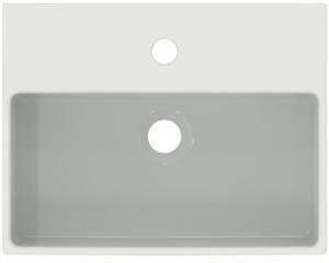 Ideal Standard Handwaschbecken Extra 450x350x150mm, 1 Hahnloch, mit Überlauf, Weiß, geschliffen