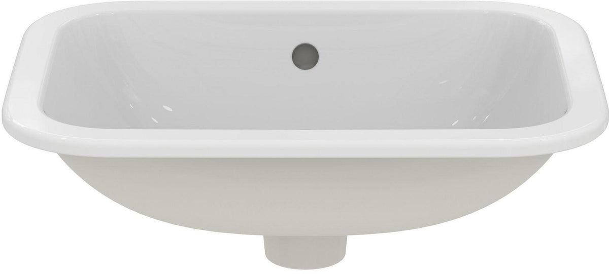 Ideal Standard Connect Einbauwaschtisch 500x380mm Weiß mit Überlauf und Ideal Plus