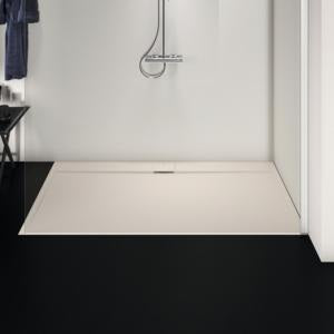 Ideal Standard Ultra Flat S i.life Rechteck-Brausewanne 1800x1000mm Carraraweiß Mineralguss