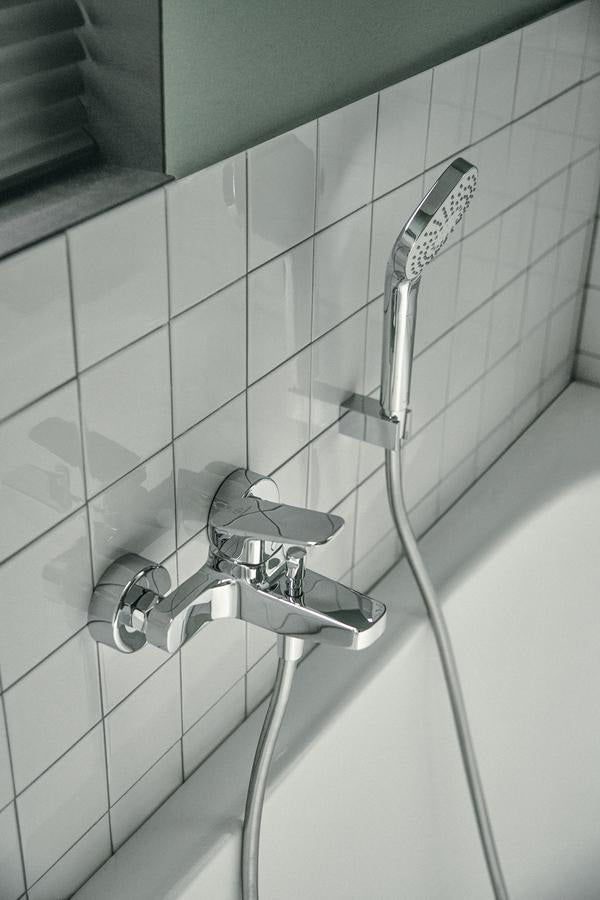 Ideal Standard Idealrain Evo Handbrause 3-Funktion, Diamond, 115 mm, Chrom – Antikalk-System