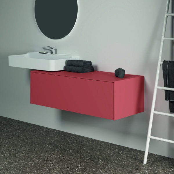 Ideal Standard Conca Waschtischunterschrank 1202 mm, 1 Auszug, Weiß, Push-Open & Softclose