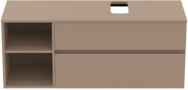 Ideal Standard WTUnterschrank Finesse 1402mm 2 Auszüge Greige matt