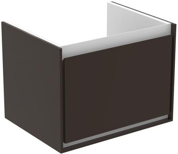 IDEAL STANDARD Connect Air Waschtischunterschrank 530 mm, 1 Auszug, Weiß glänzend/matt