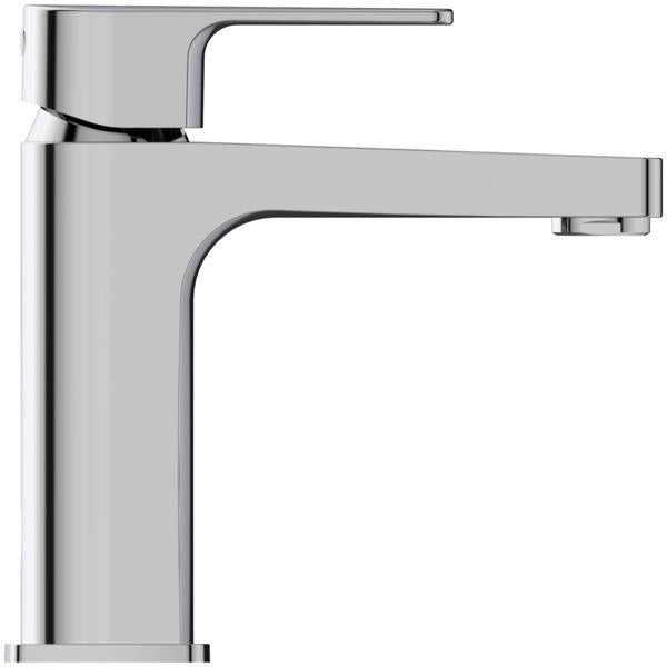 Ideal Standard Cerafine D Waschtischarmatur, Einhandhebelmischer mit Kaltstart-Funktion, Chrom, 120 mm Ausladung