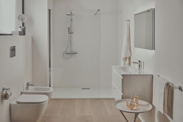 Ideal Standard Ablaufgarnitur Ultra Flat New mit Deckel in Chrom – flache Bauform