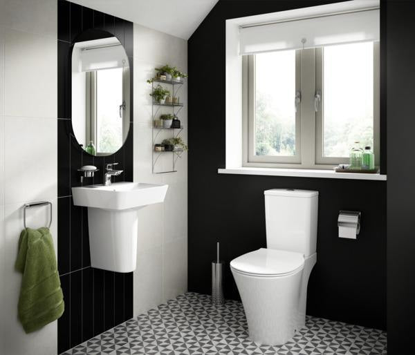 Ideal Standard Waschtisch Strada 600x420x145 mm Weiß mit 1 Hahnloch und Überlauf