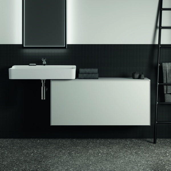 Ideal Standard Conca Waschtischunterschrank 1202 mm, 1 Auszug, Push-Open, Weiß