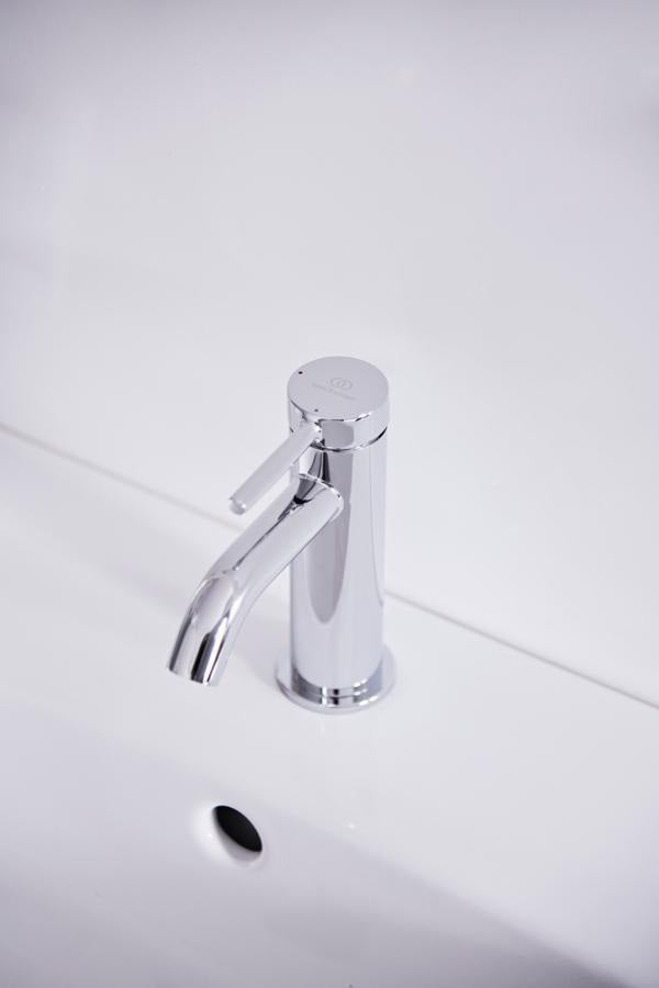 Ideal Standard Ceraline Nuovo Waschtischarmatur H85 mit Ablaufgarnitur und BlueStart in Chrom